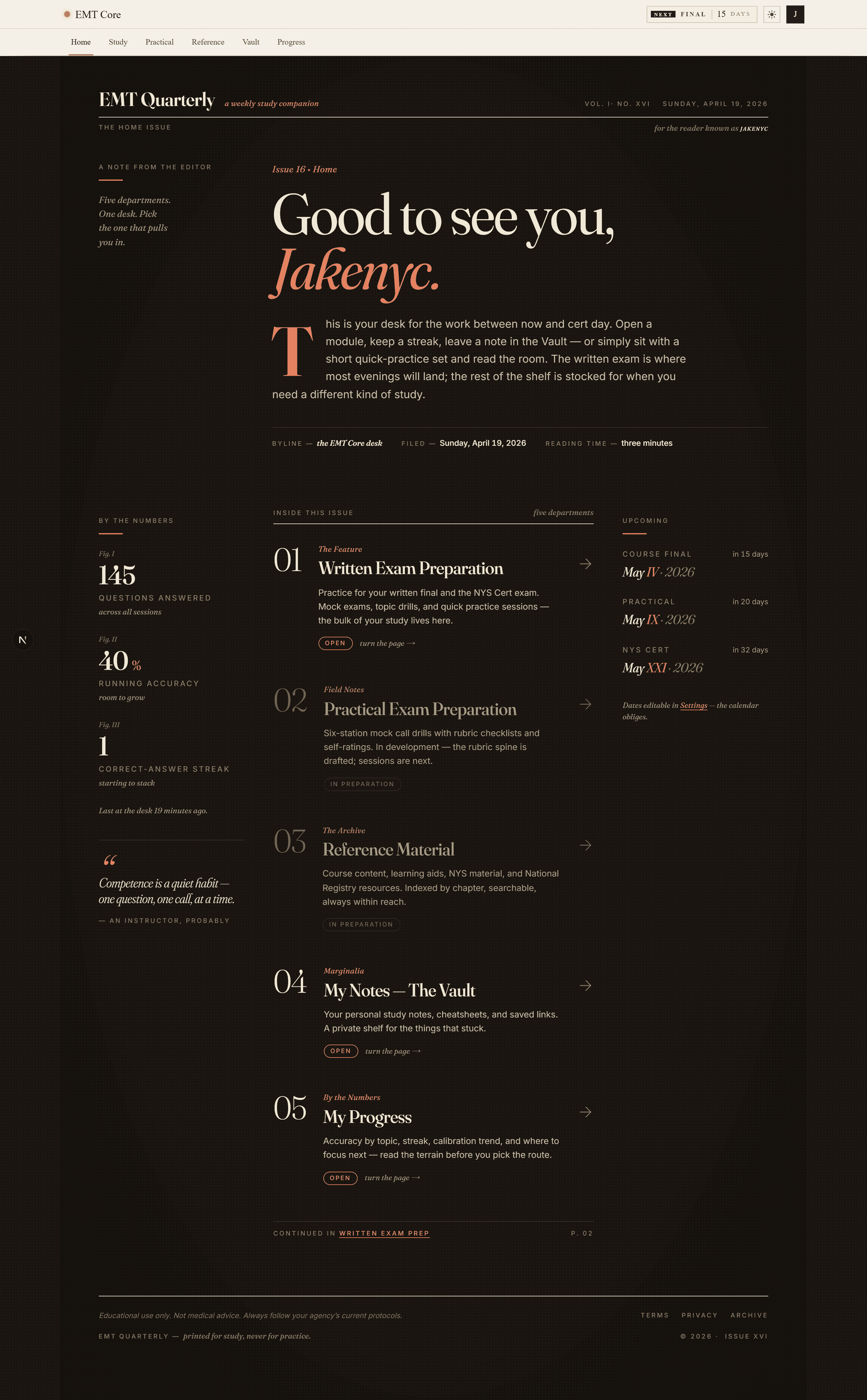 He · Editorial Spread